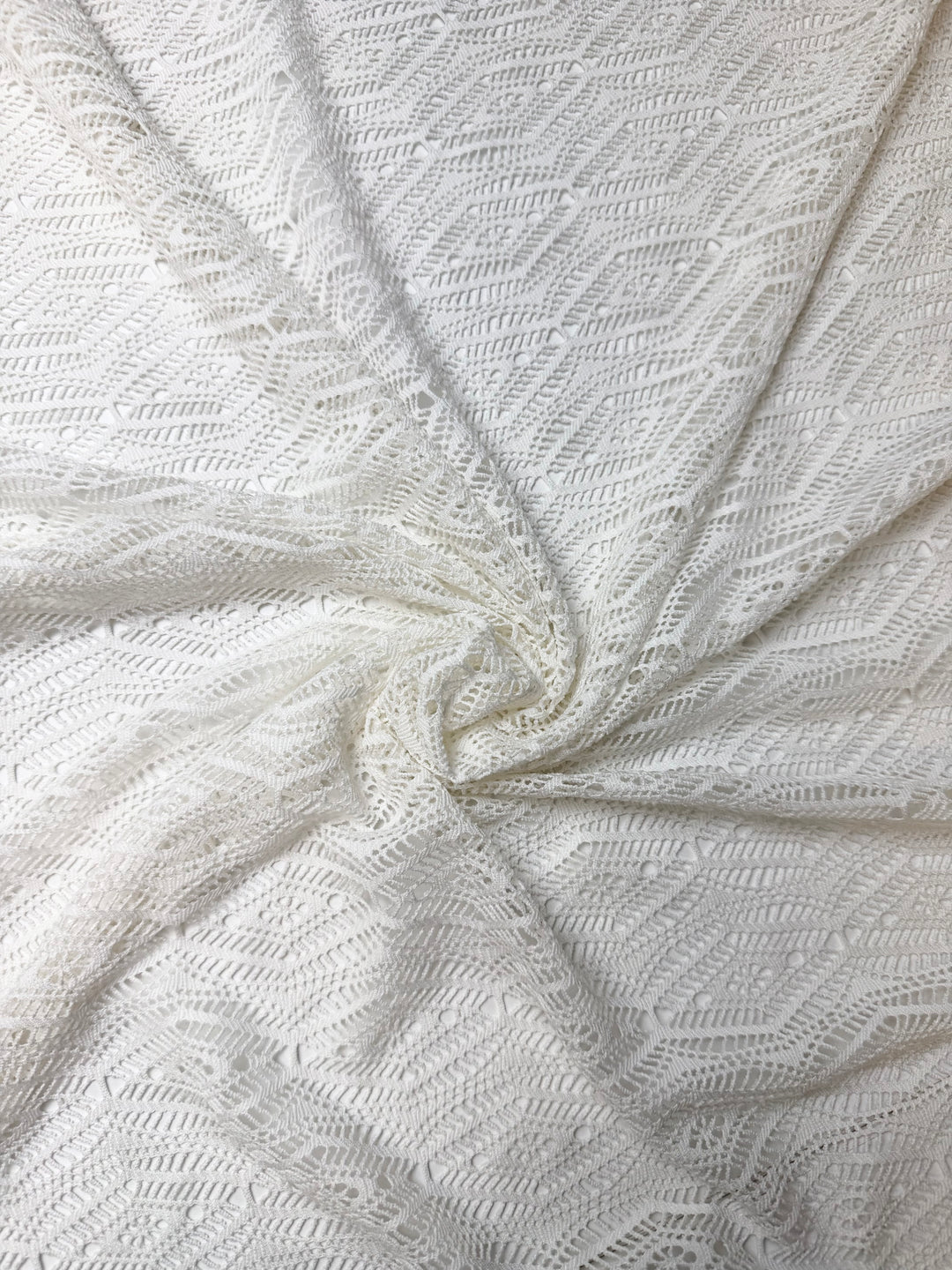 Ivory | Geometric Lace