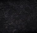 Pleated Floral Lace Black | Lace
