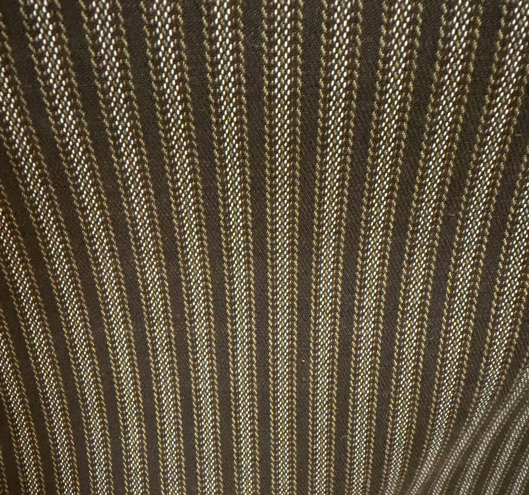 Black and Brown Stripe | Cotton Spandex