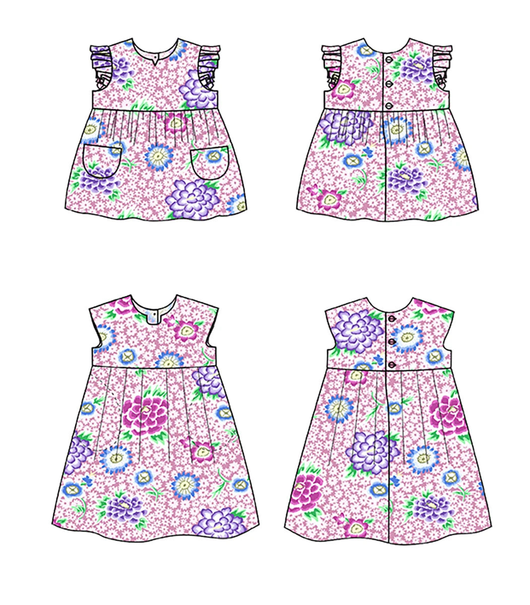 Charlotte in Pastel || Kaffe Fassett Cotton Lawn