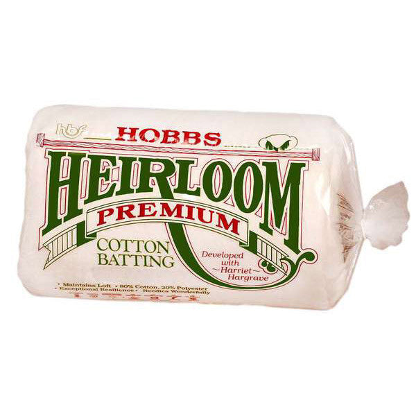 Hobbs Queen Size 80/20 | Cotton Blend | Heirloom Batting