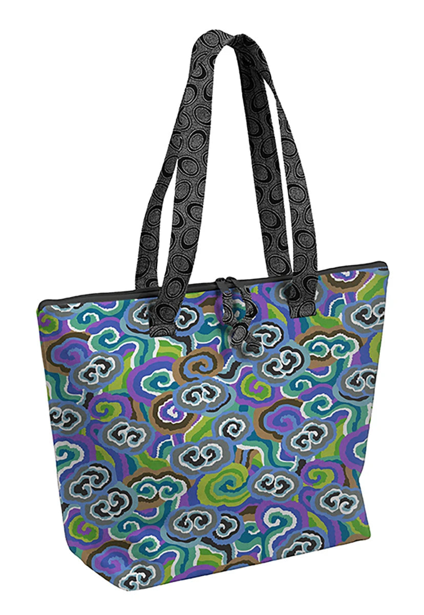 Cloud Scrolls - Contrast || Brandon Mably |  Kaffe Fassett August 2026 Collection