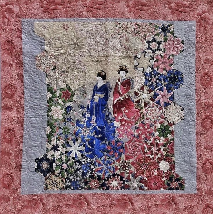Hexagon Kaleidoscope 2 session Quilt Class-Saturday, June 13th and June 27th at  12-4 PM