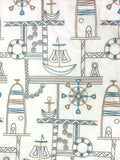 Boat Embroidered | Cotton | Made in Italy