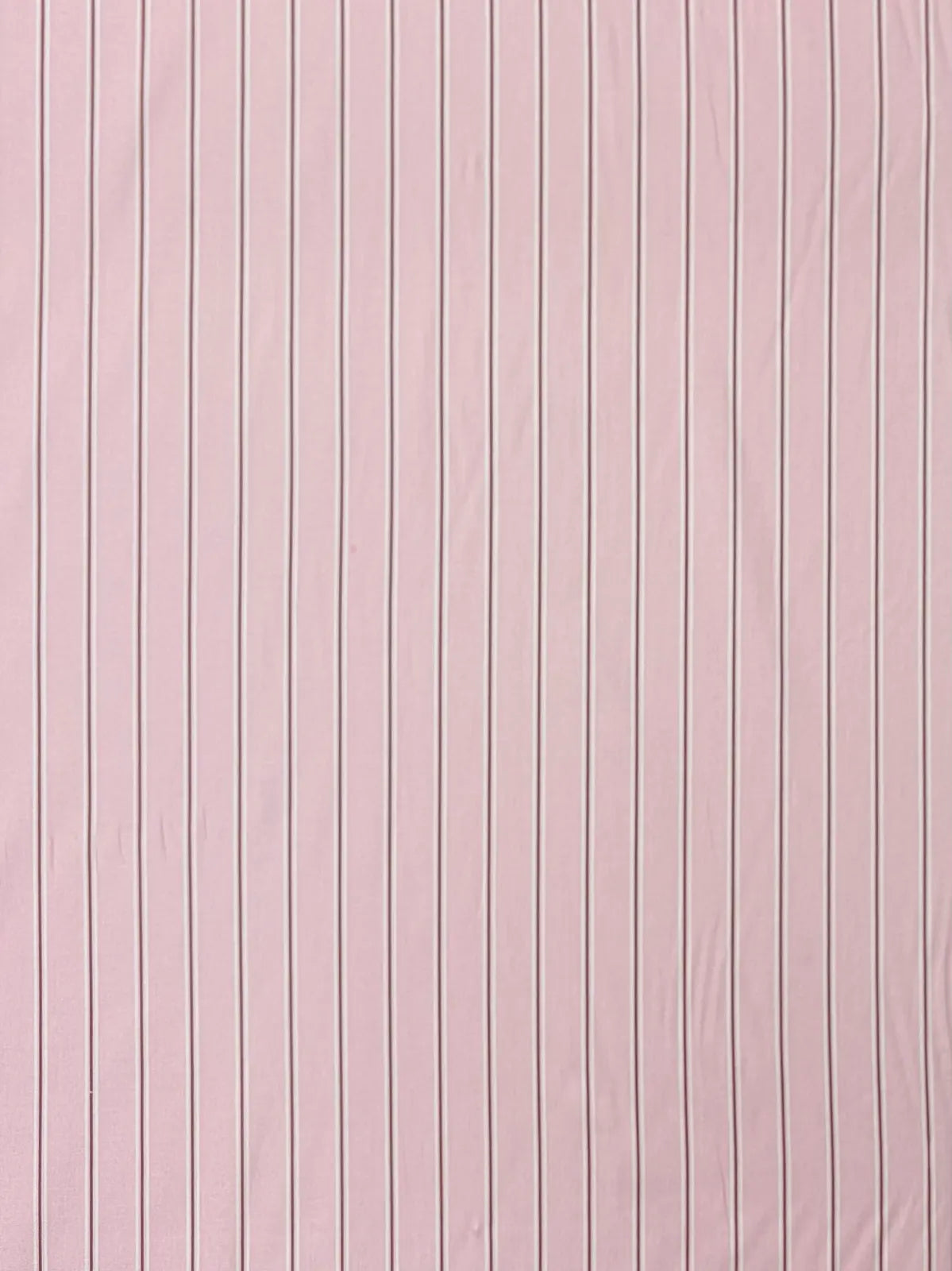 Pink With White and Brown Stripes | Cotton | Made in Italy