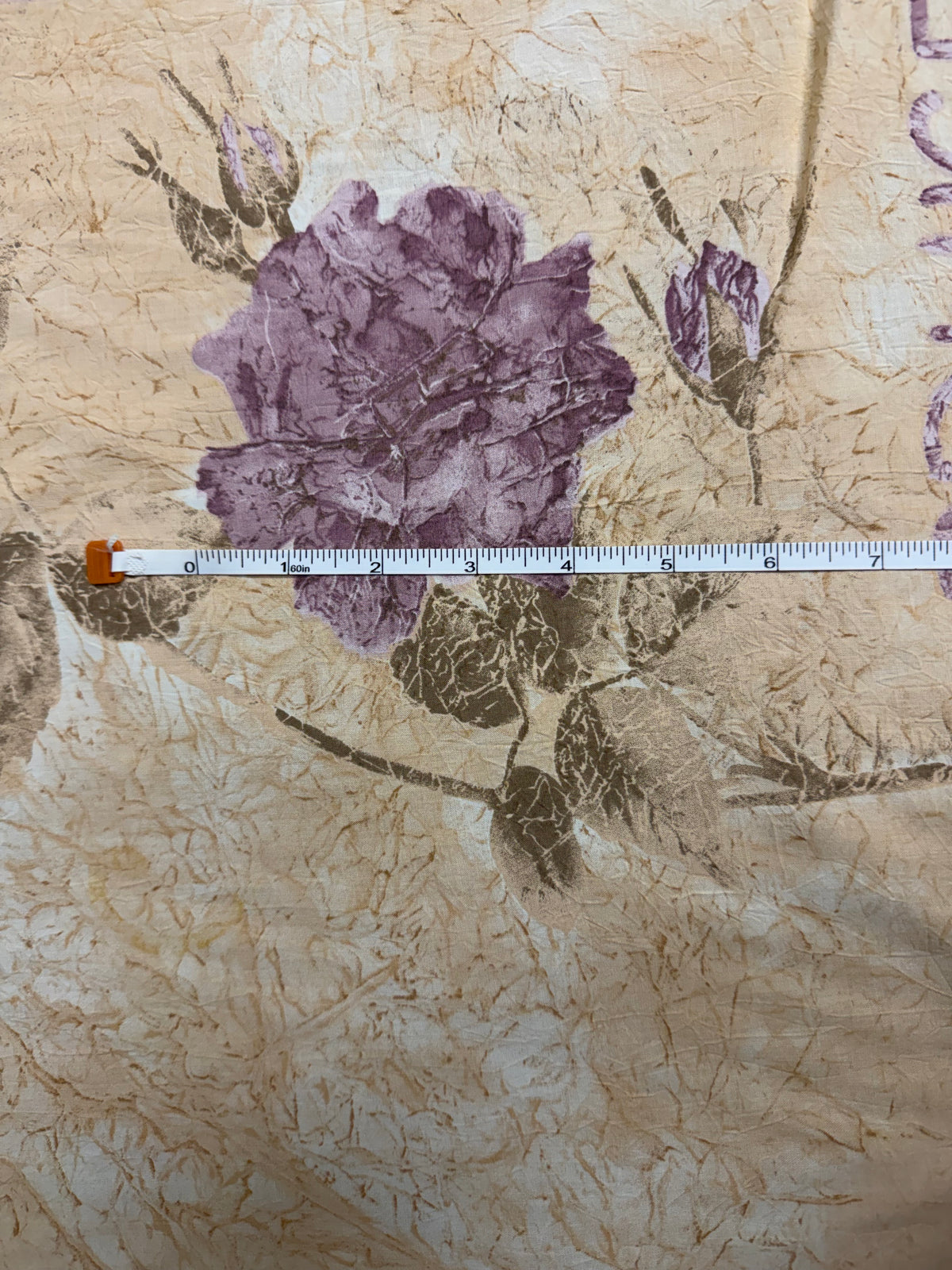 Beige design with Ships and Floral | Liberty Cotton