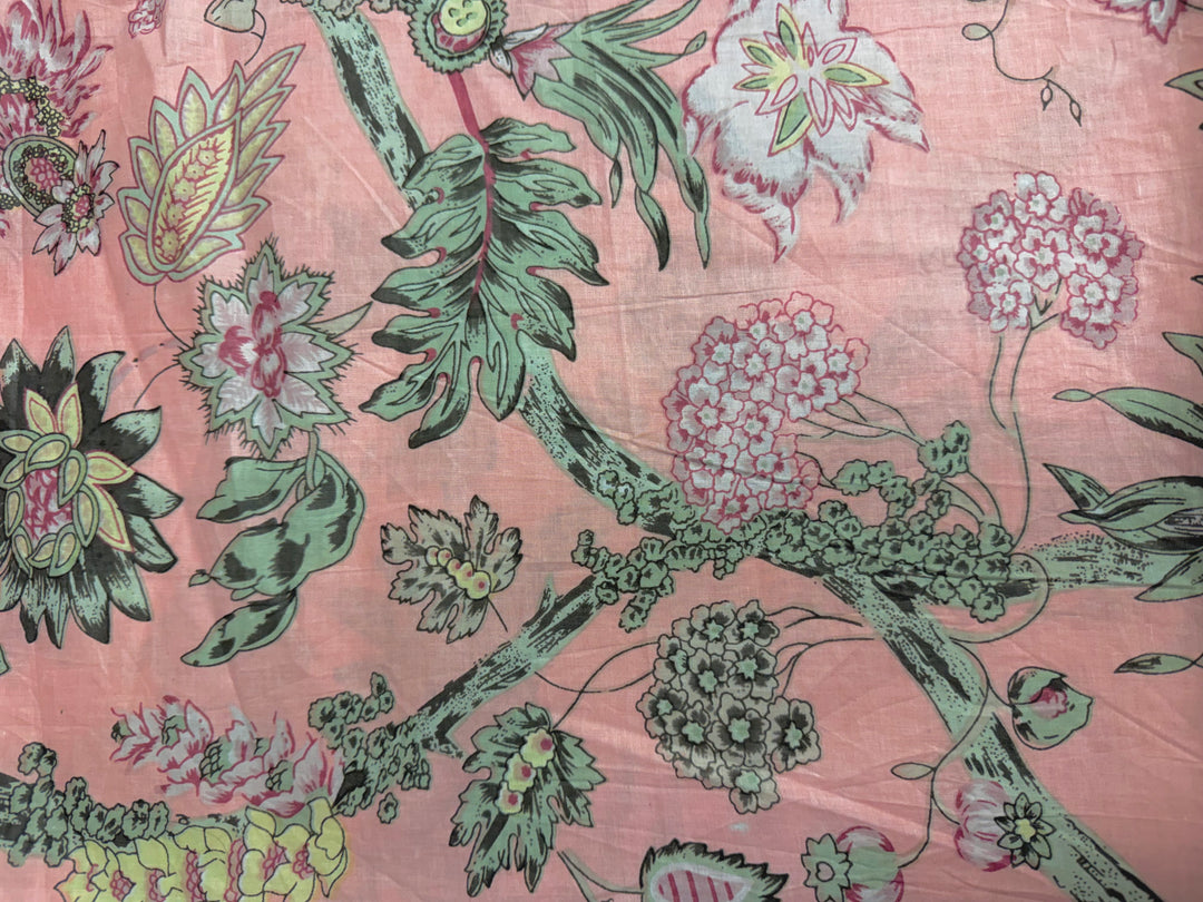 Pink Floral | Cotton