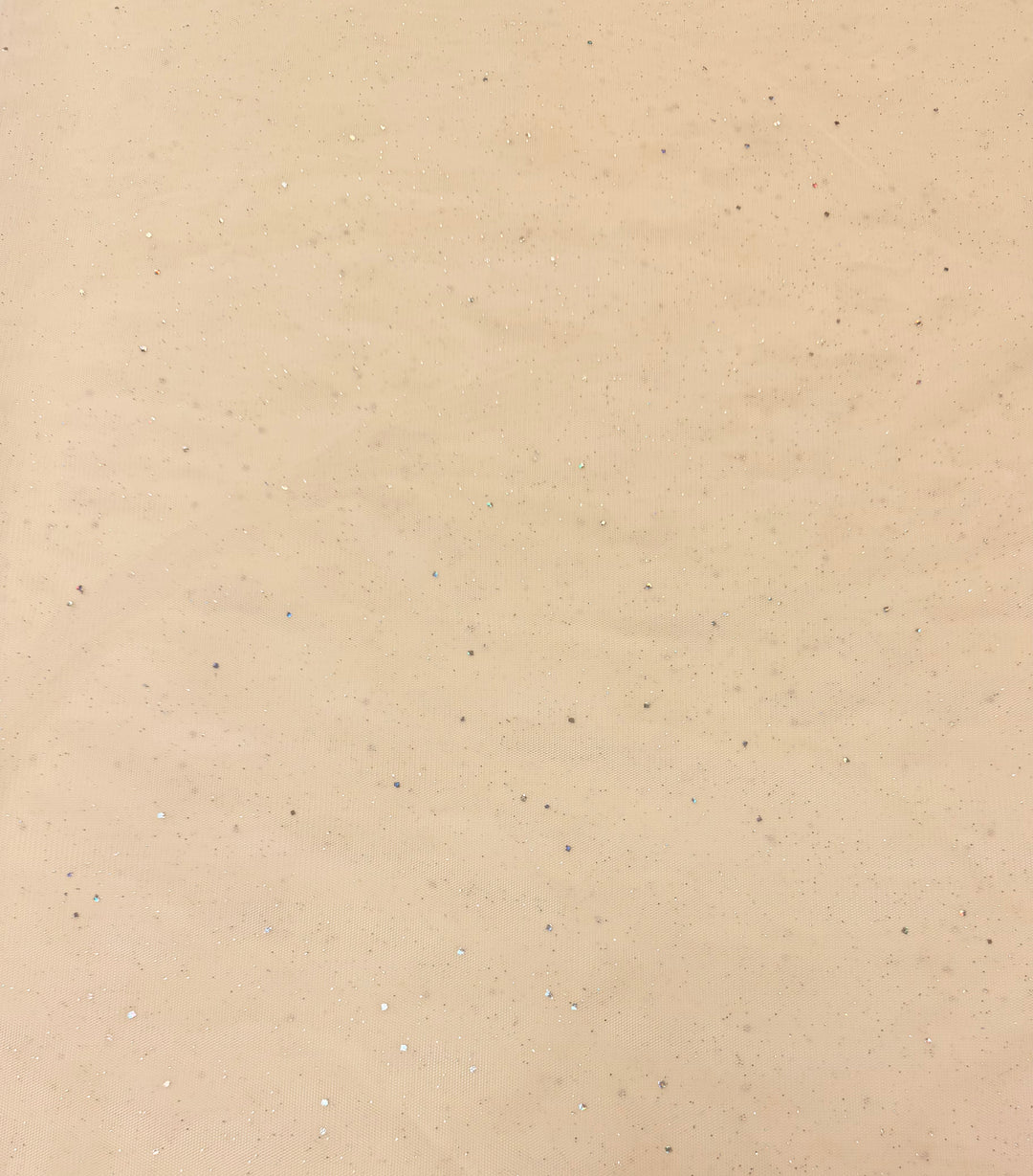 Yellow Crystal Tulle | Mesh Glitter