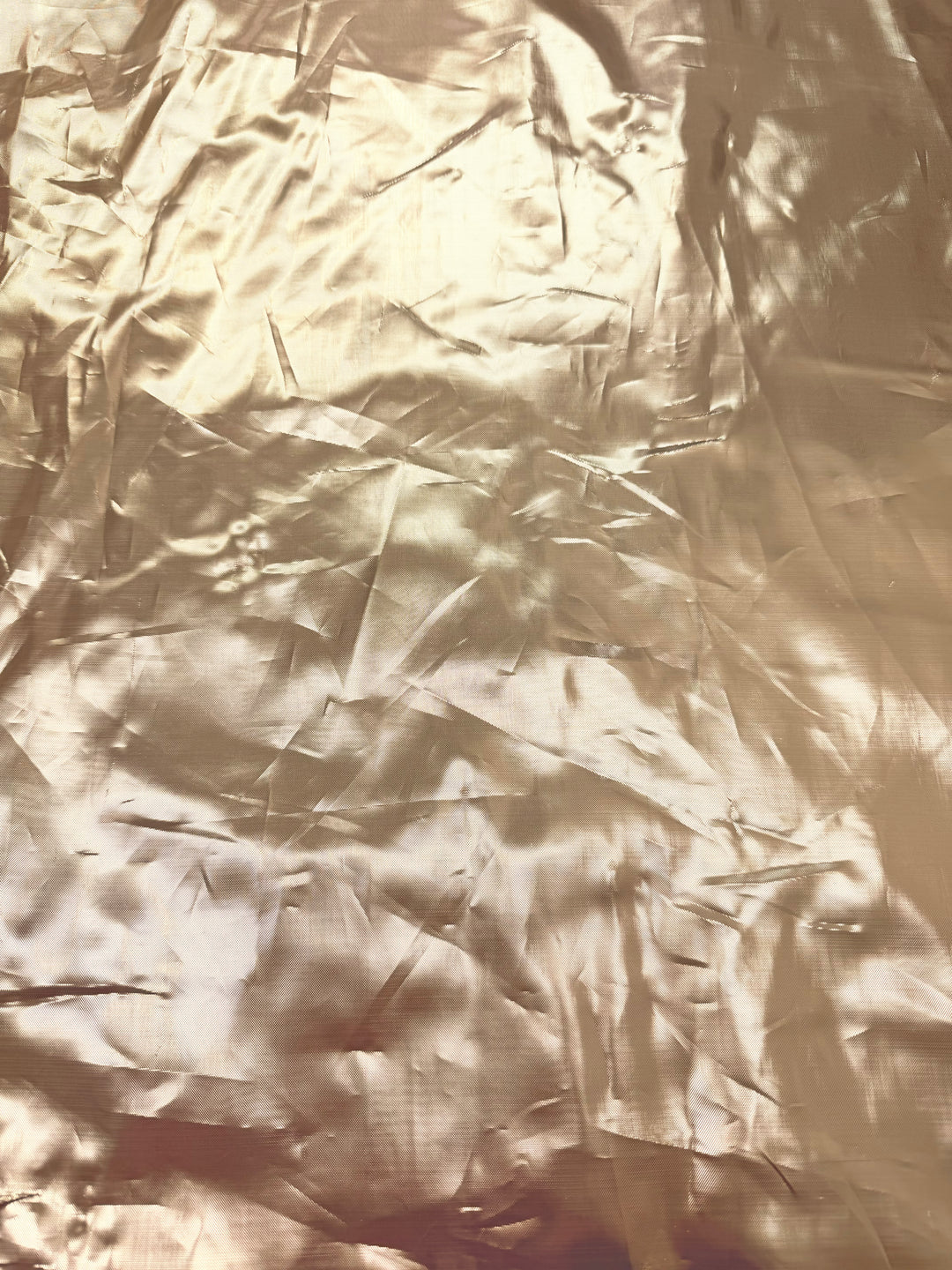 Shiny Tissue Lame | Gold