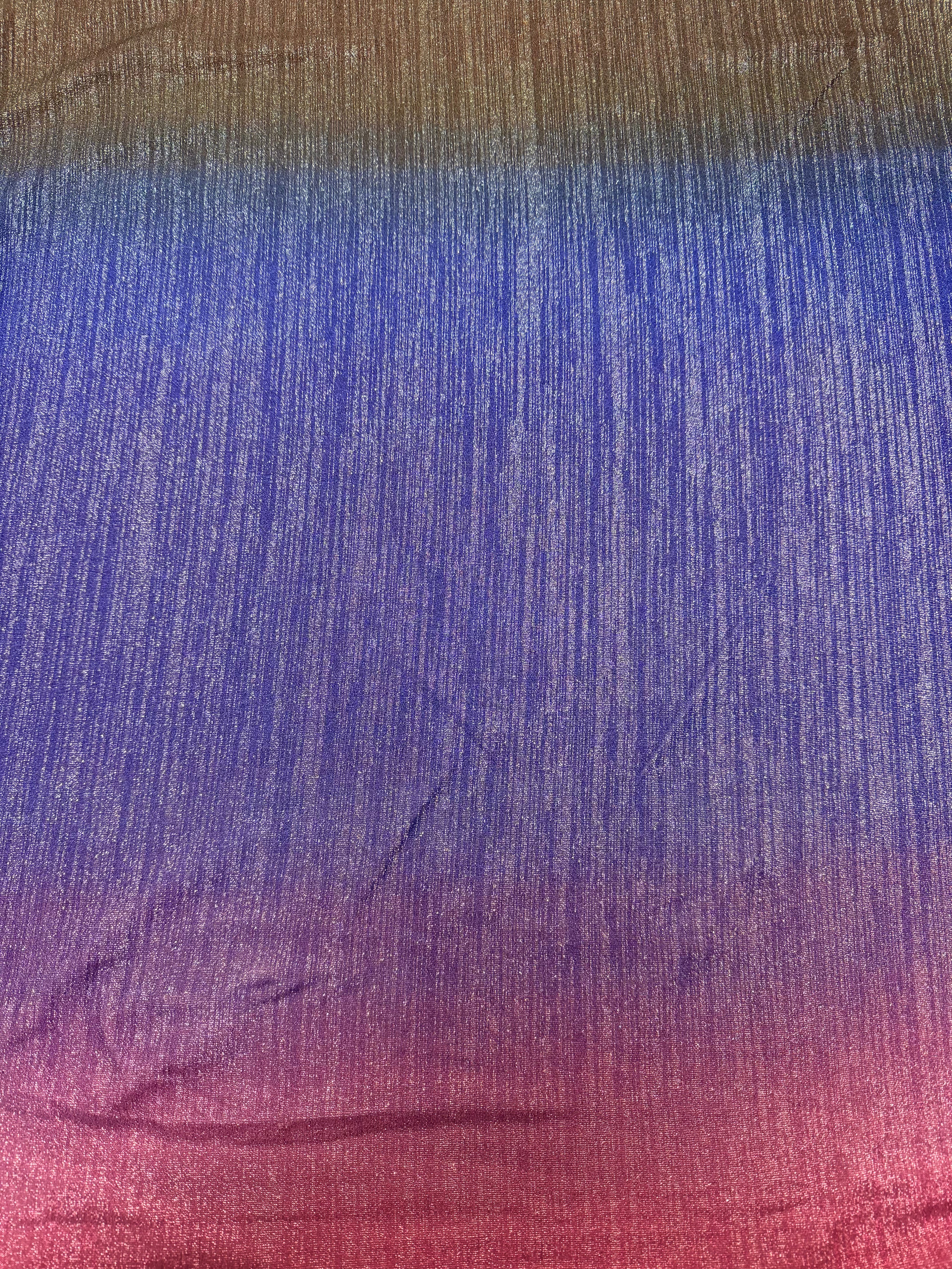 Metallic Knit Print | Velvet Galaxy Metallic