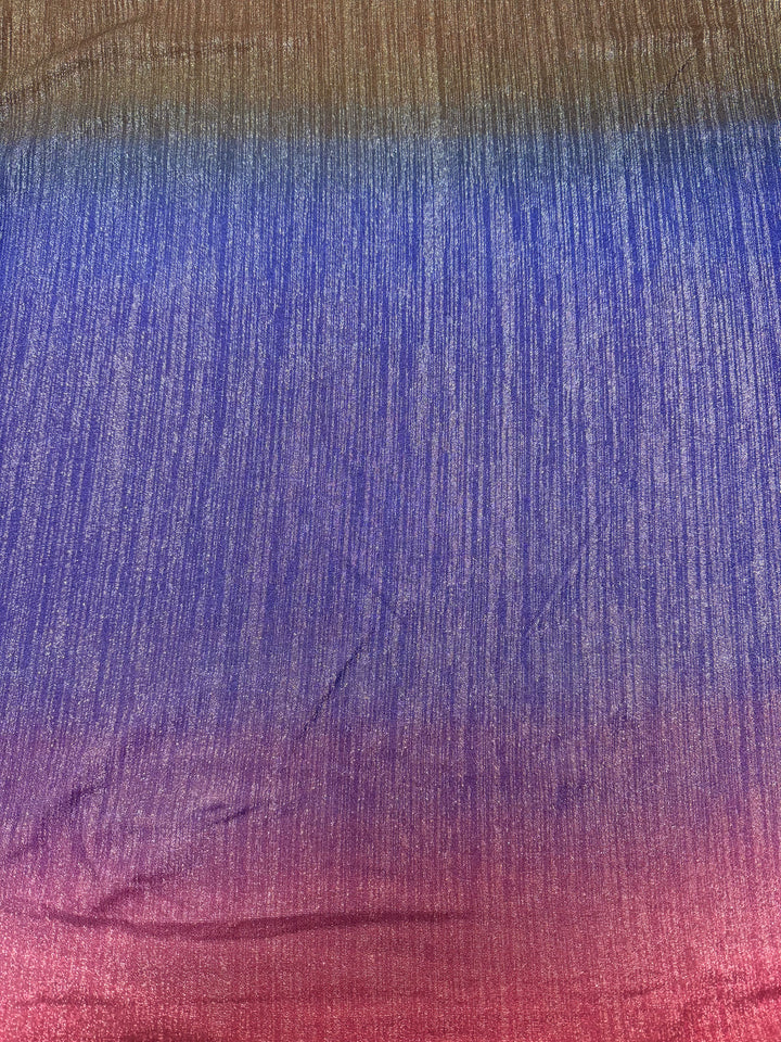 Metallic Knit Print | Velvet Galaxy Metallic