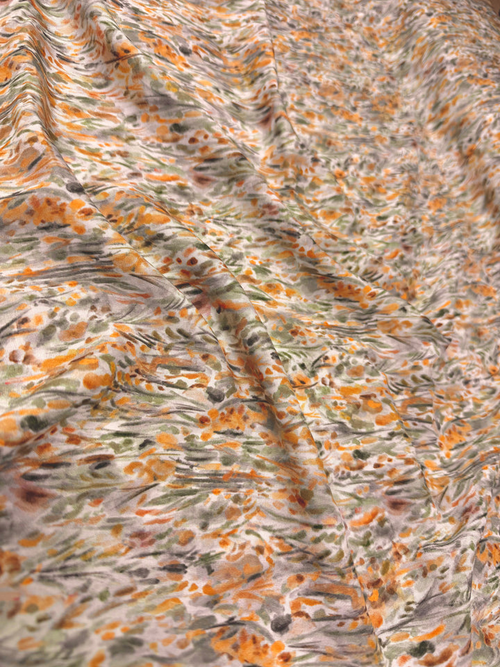 Yellow Wildflower Floral | Viscose