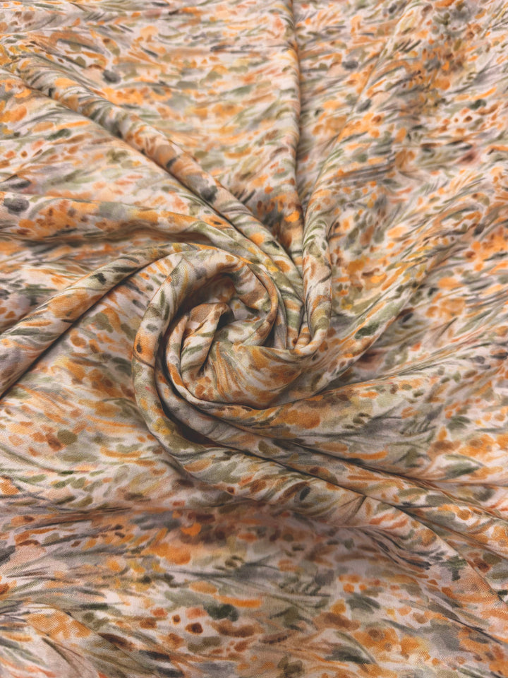 Yellow Wildflower Floral | Viscose