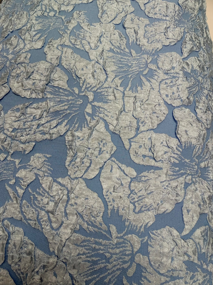 Bright Blue Jacquard Tweed-Classic Sportswear