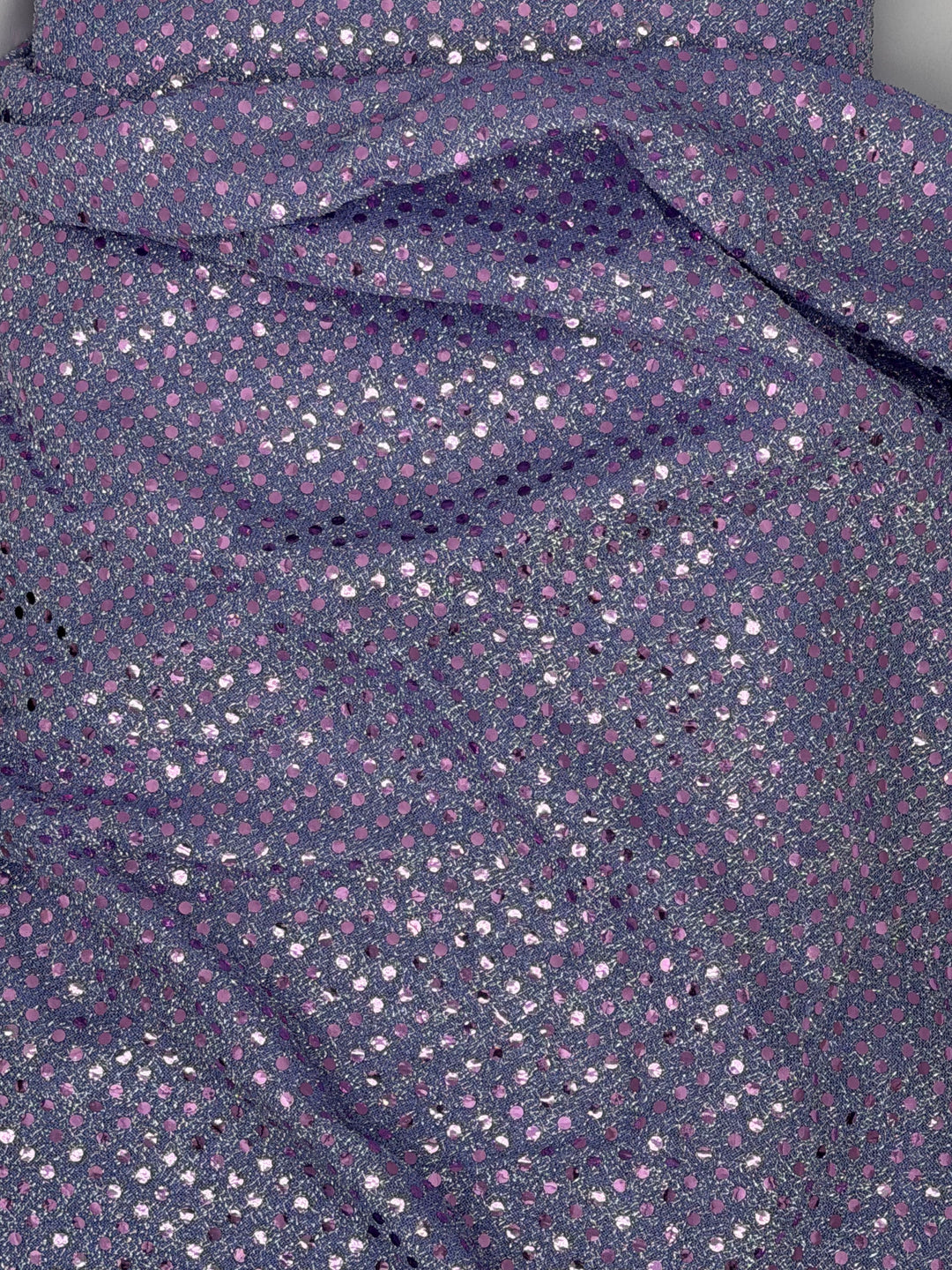 Lilac | Sequined Knit Fabric