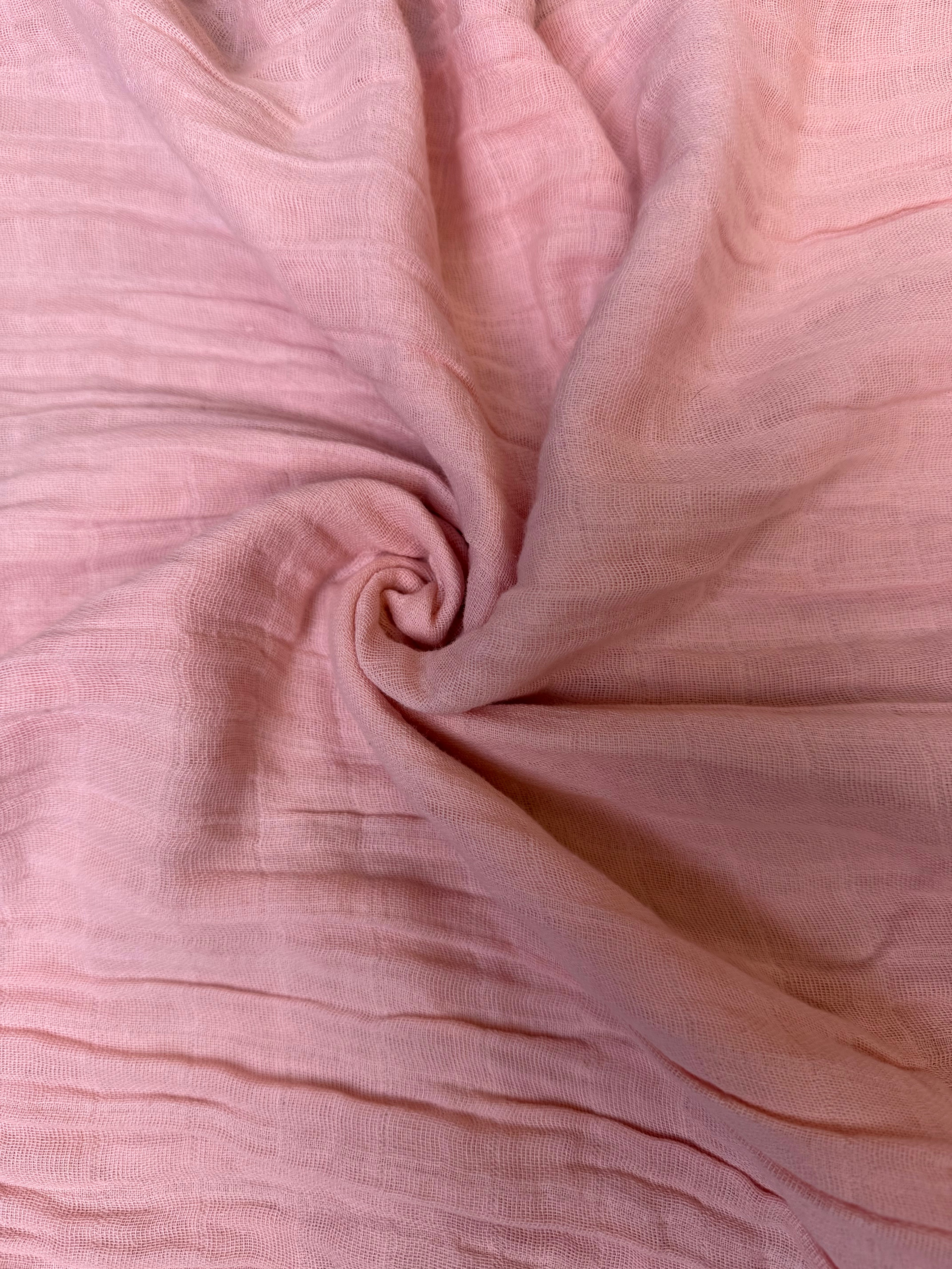 Solid Pink Swaddle