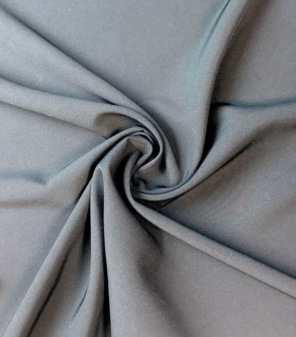Black | Rayon Crinkle