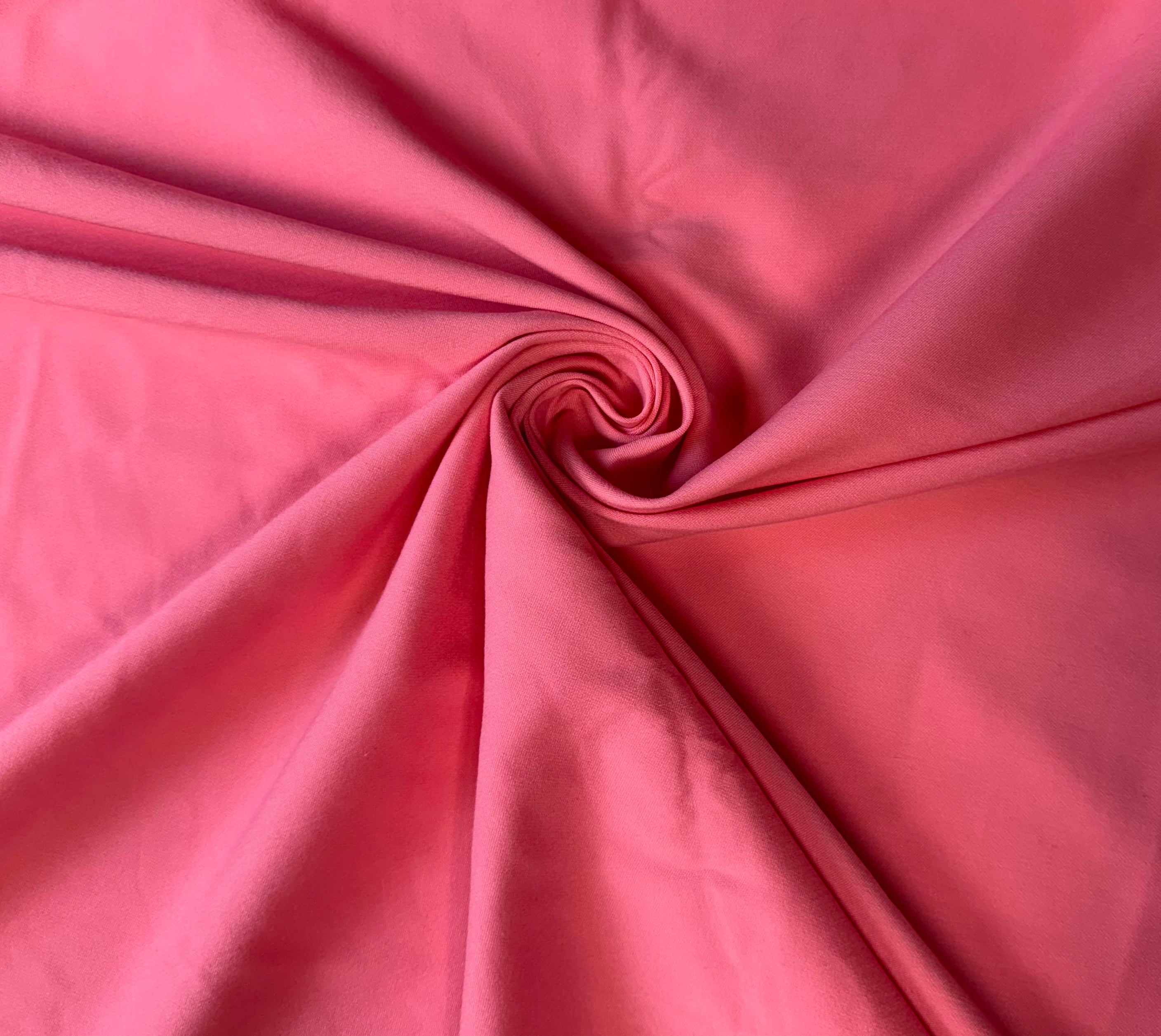 Candy Pink | Rayon Spandex Blend