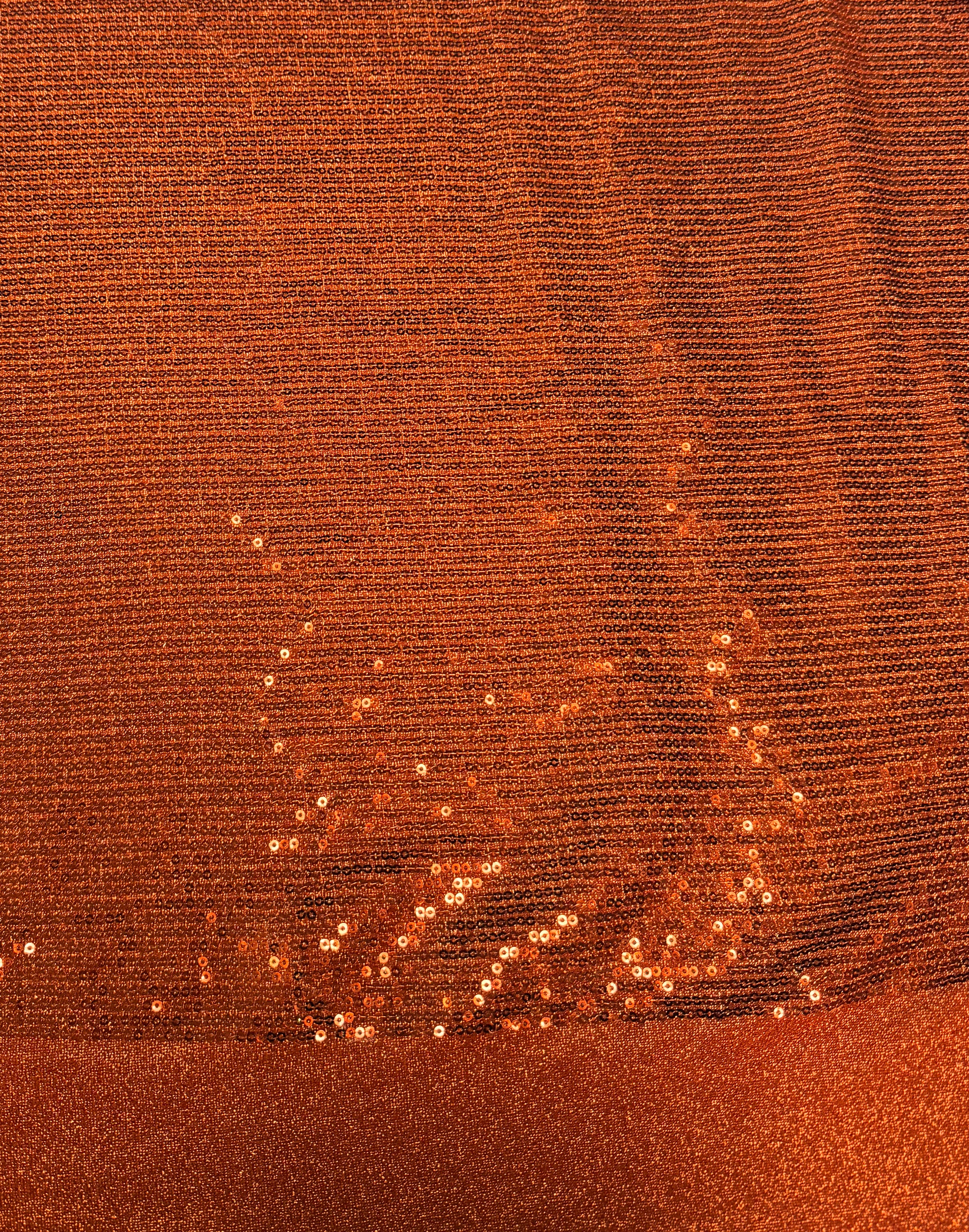 Metallic Knit |Liner Orange