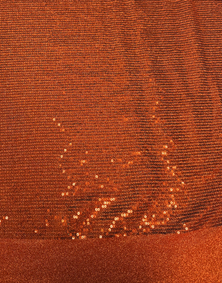 Metallic Knit |Liner Orange