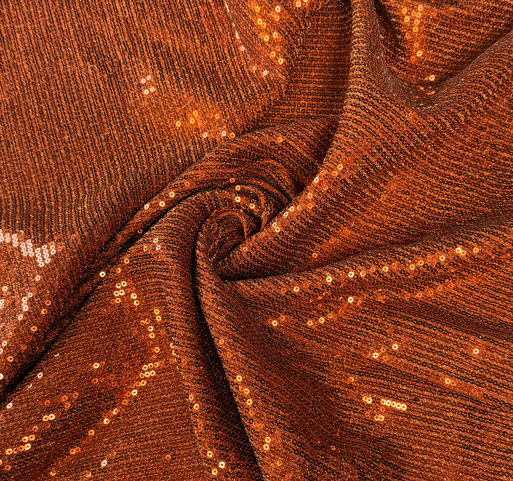 Metallic Knit |Liner Orange
