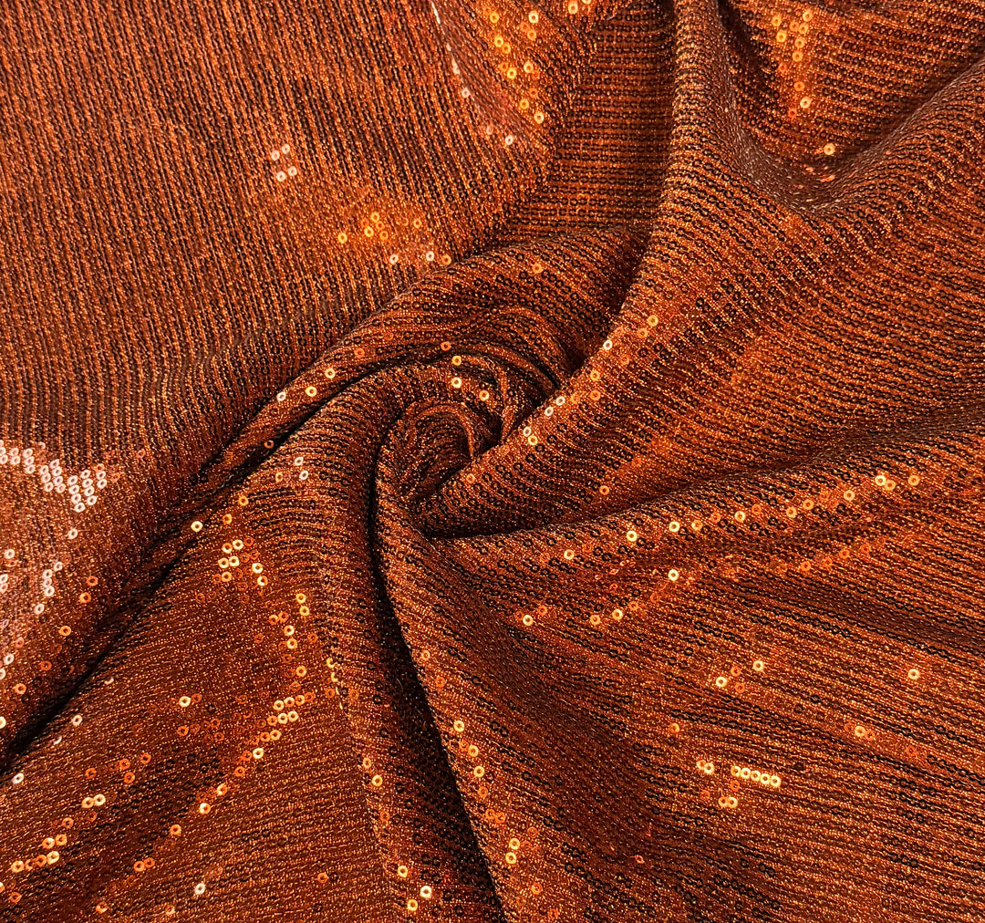 Metallic Knit |Liner Orange