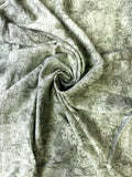 Army Green | Silky Rayon Crinkle