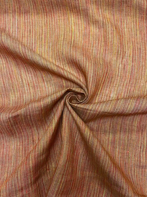 Balenciaga | Orange Multi Color Linen | Made in Italy