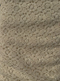 Off White Circular Lace | Poly Cotton Blend
