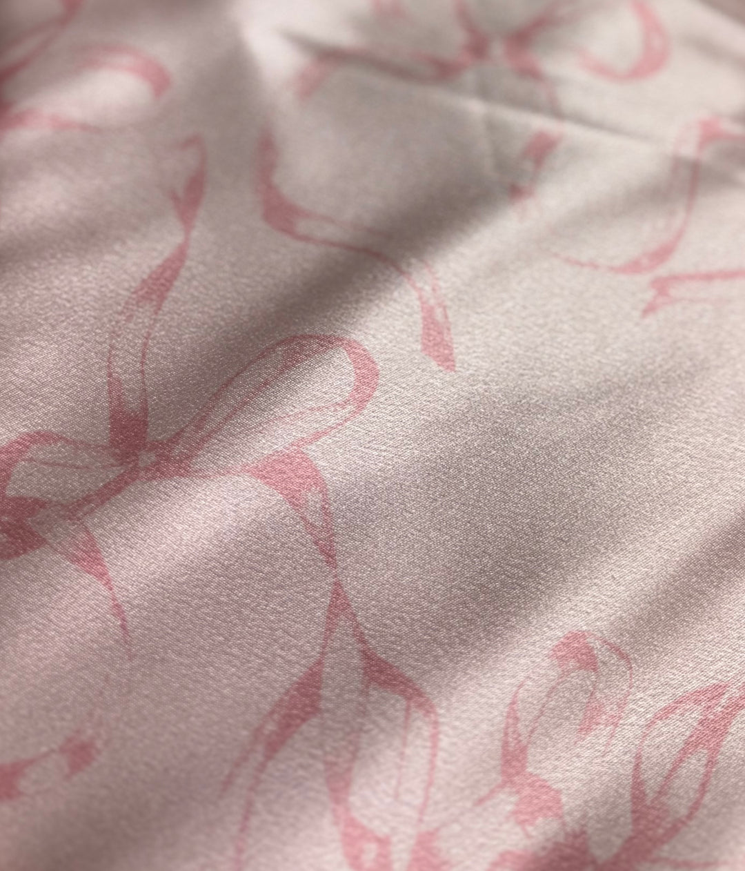 Pink Tonal Bows | Charmeuse