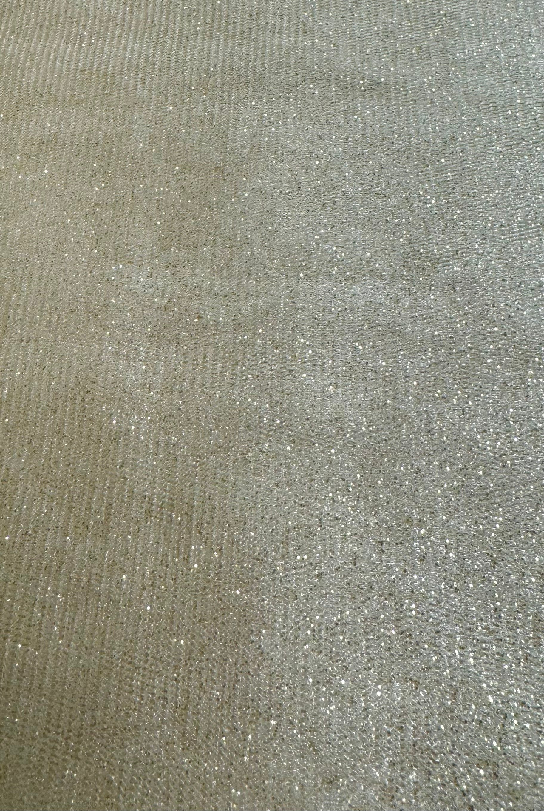 Ivory Glitter Mesh