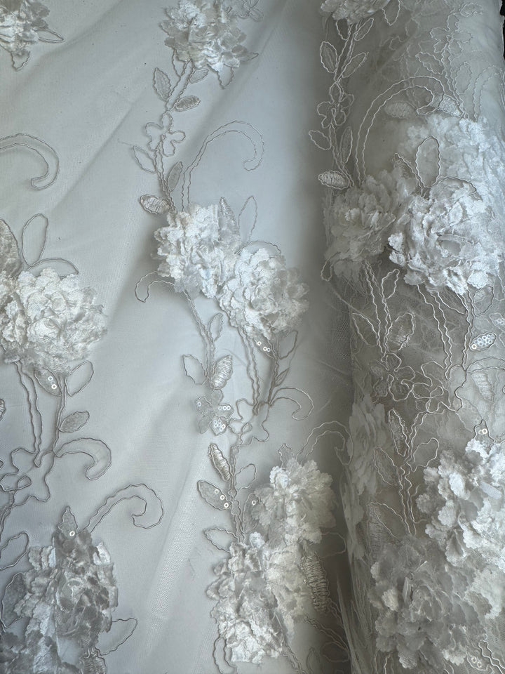 White Lace in Floral | Lace