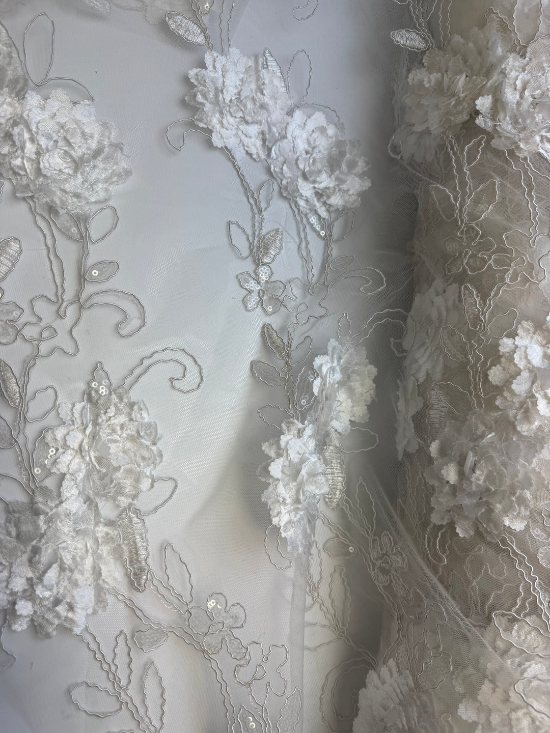 White Lace in Floral | Lace