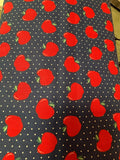 Apples in Black | Cotton