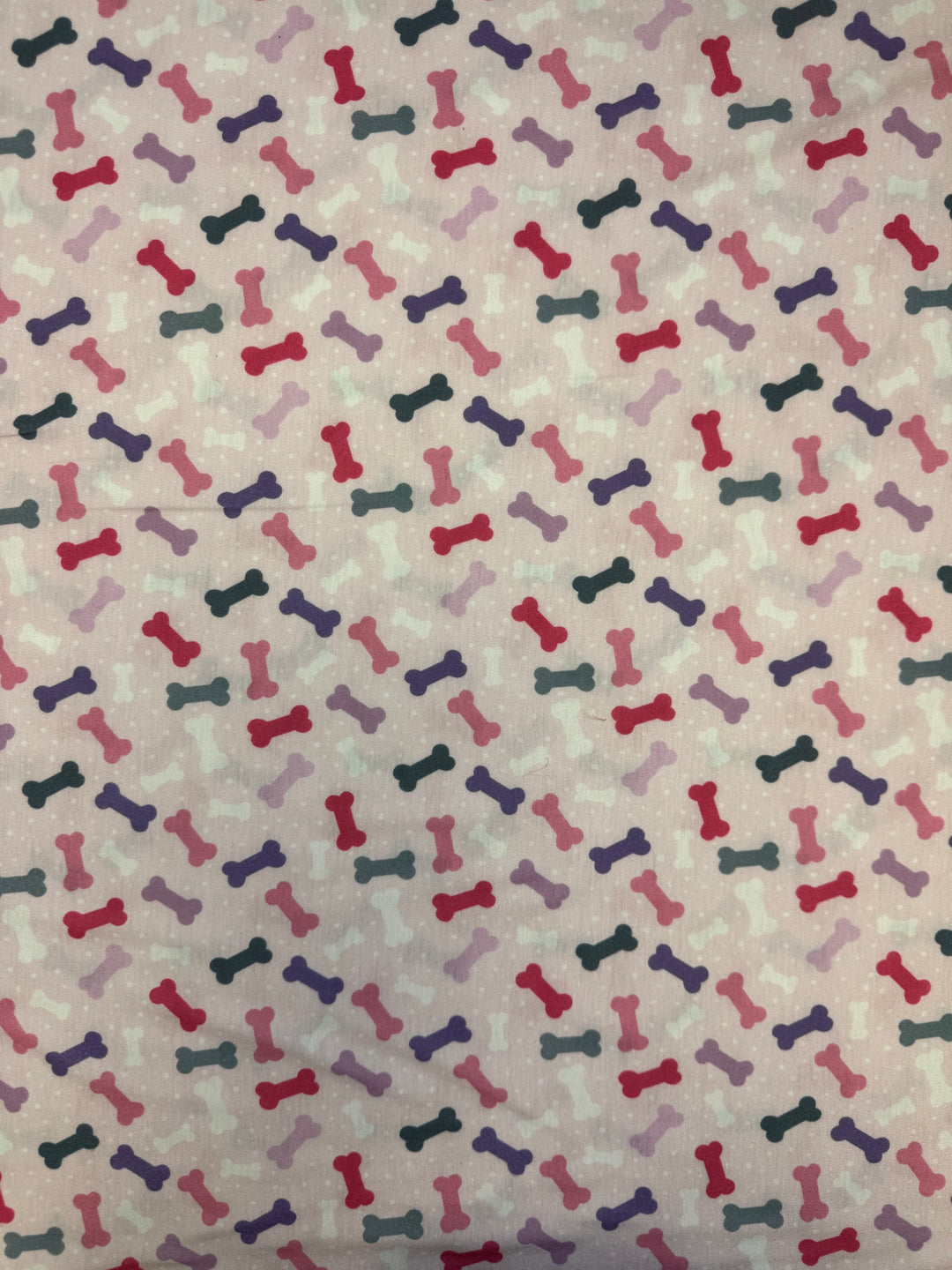 Pink with Dog Bones |  Children's Patterns