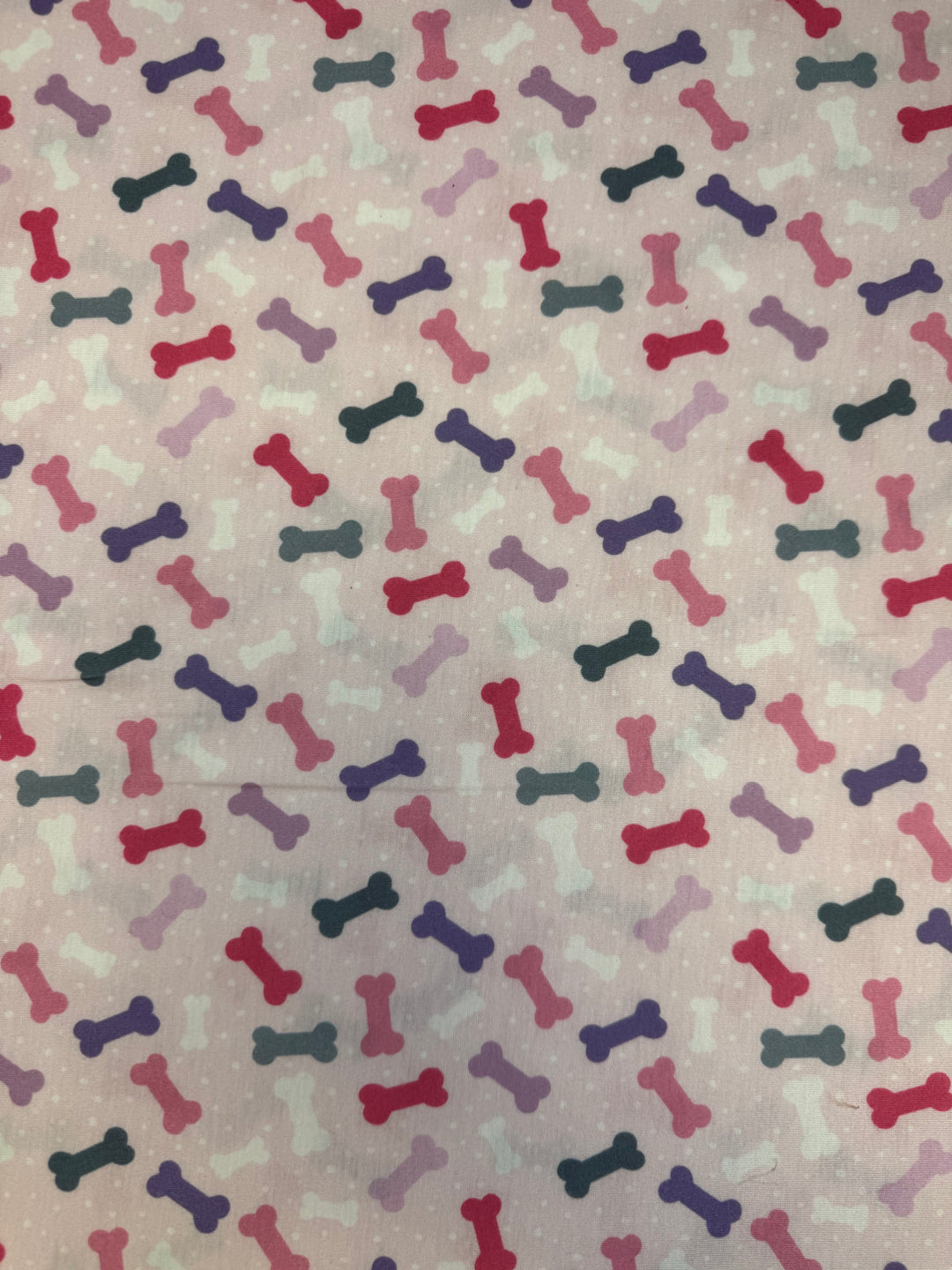 Pink with Dog Bones |  Children's Patterns