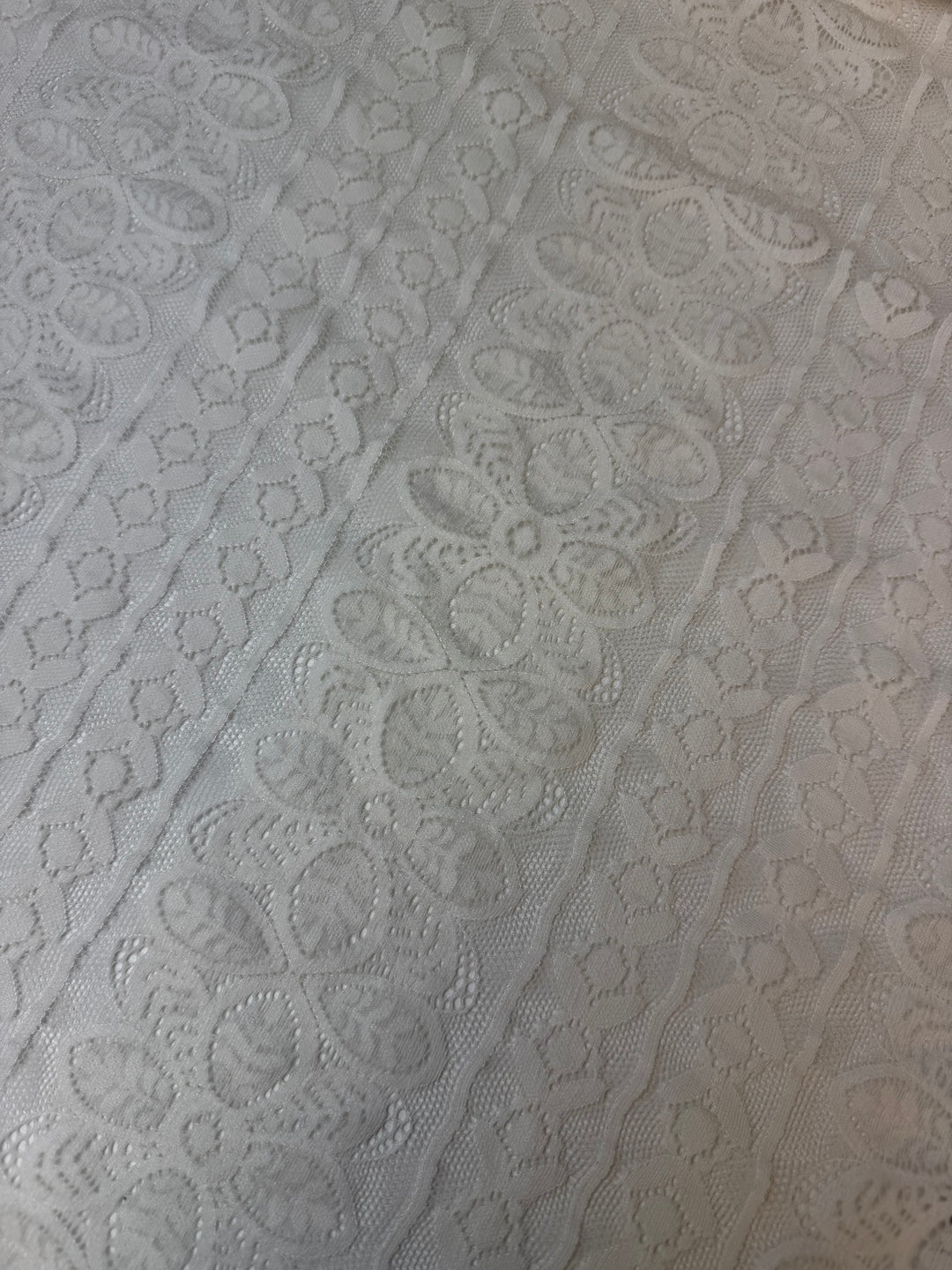 Ivory | Stretch Lace