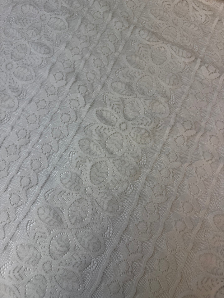 Ivory | Stretch Lace