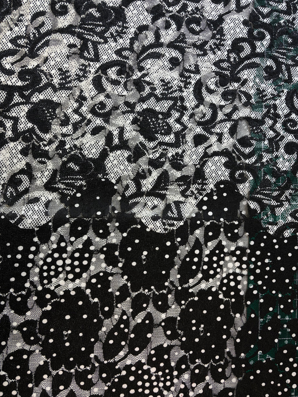 Black and White Florals | Lace