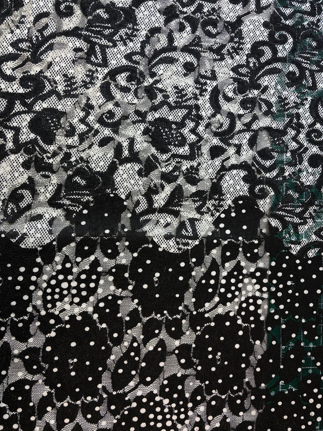 Black and White Florals | Lace