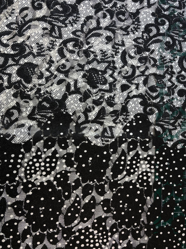 Black and White Florals | Lace