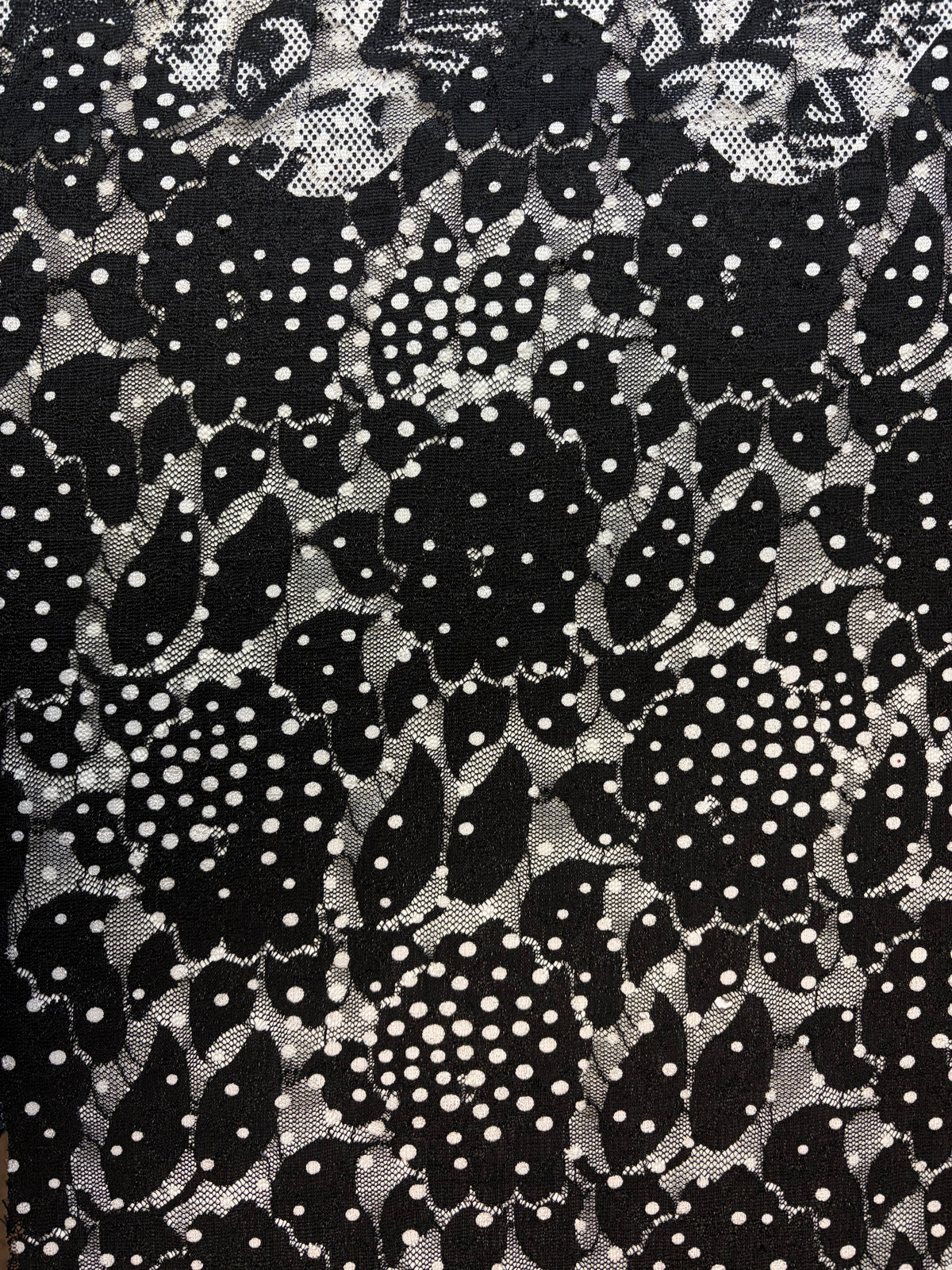 Black and White Florals | Lace
