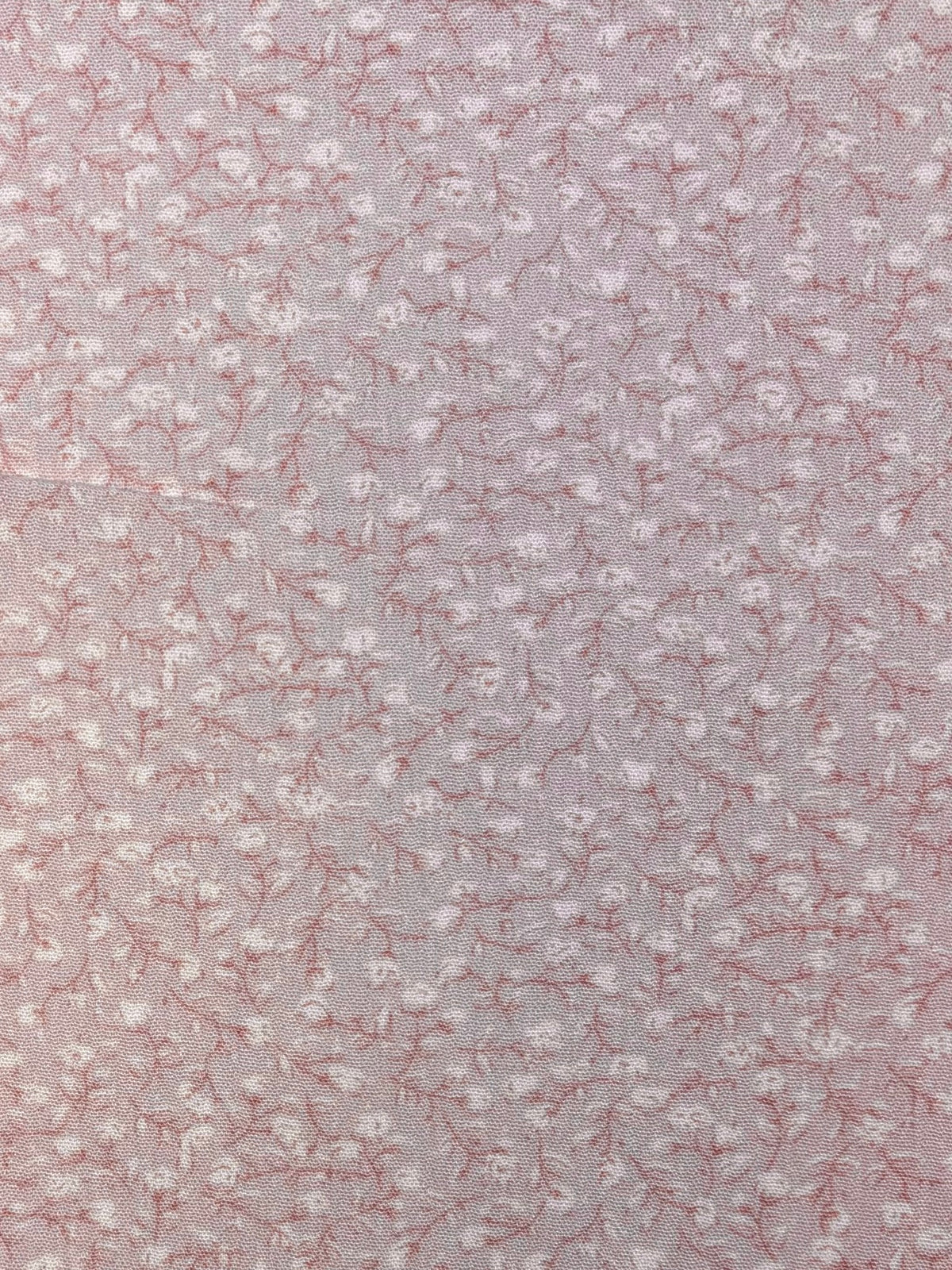 Baby Pink Ditsy Floral | Rayon Crinkle
