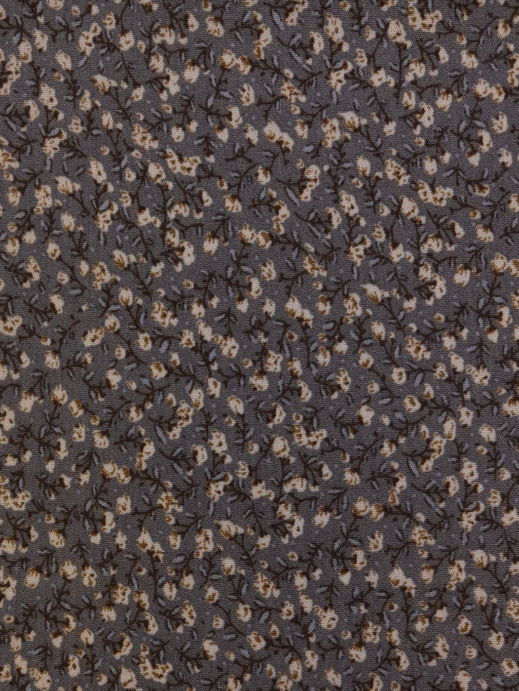 Ash Ditsy Floral | Rayon Crinkle