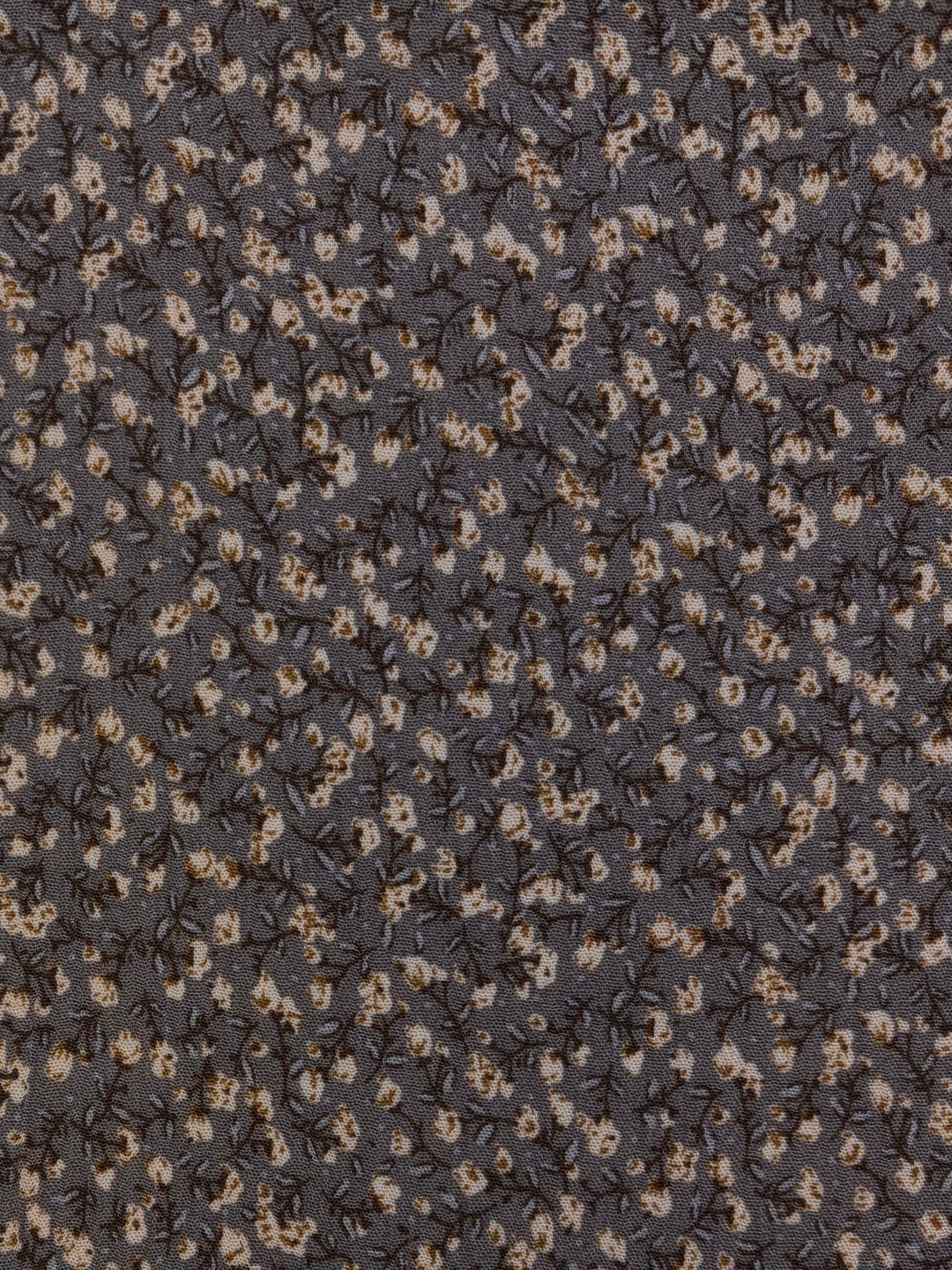 Ash Ditsy Floral | Rayon Crinkle