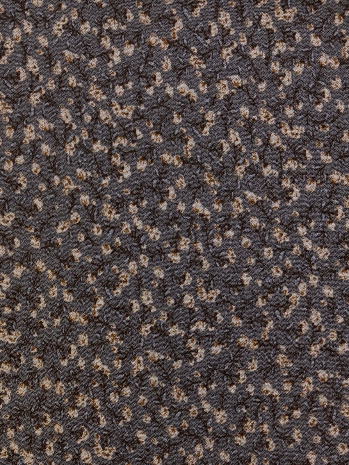 Ash Ditsy Floral | Rayon Crinkle