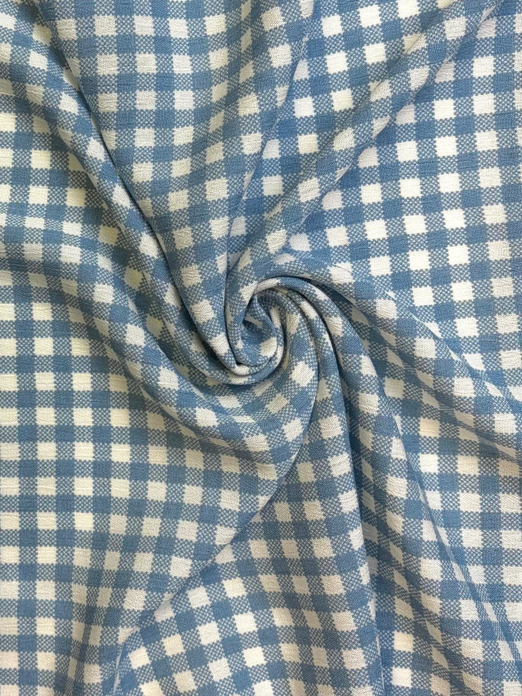 Spring Blue | Rayon Crinkle