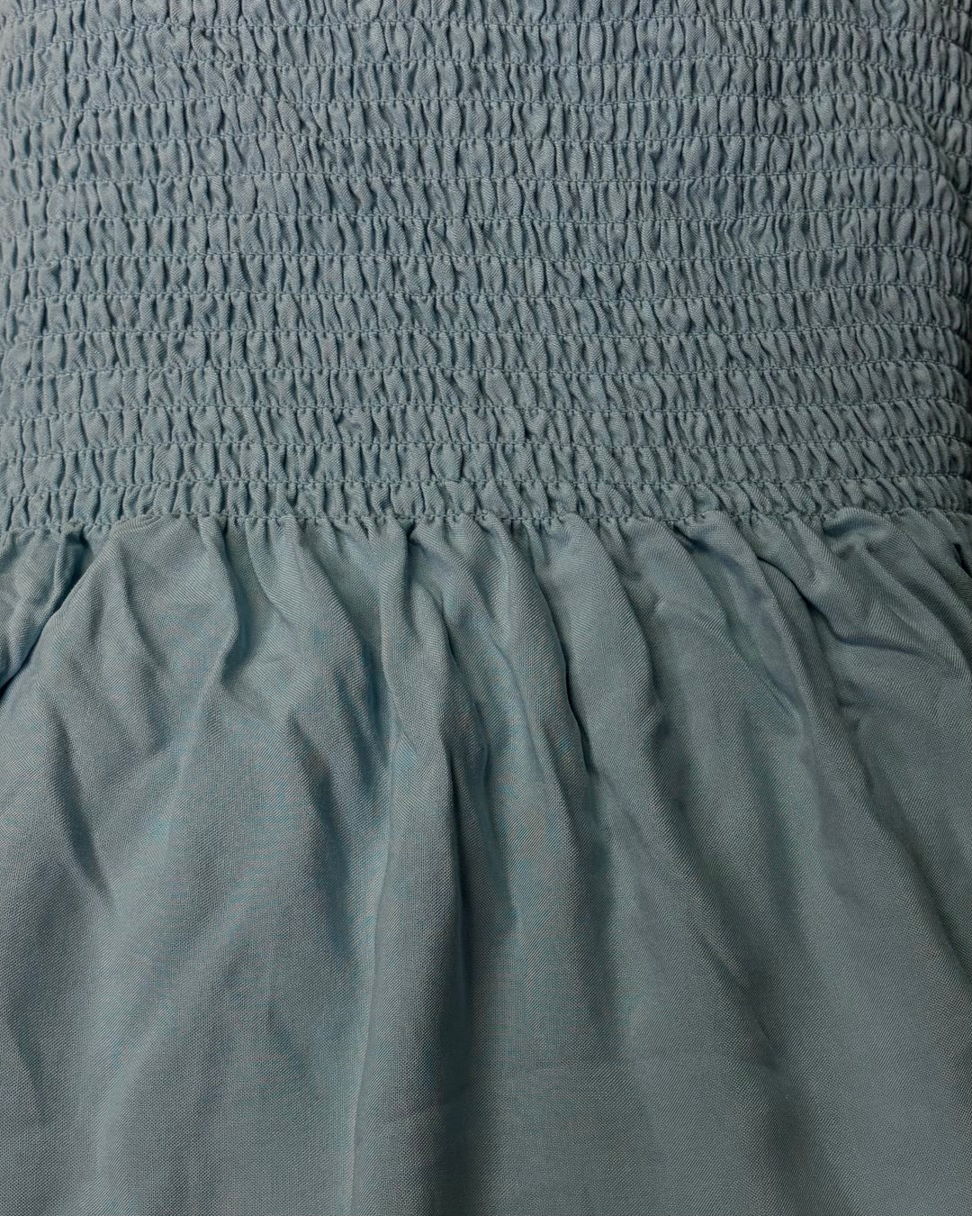 Light Blue | Smocked Cotton