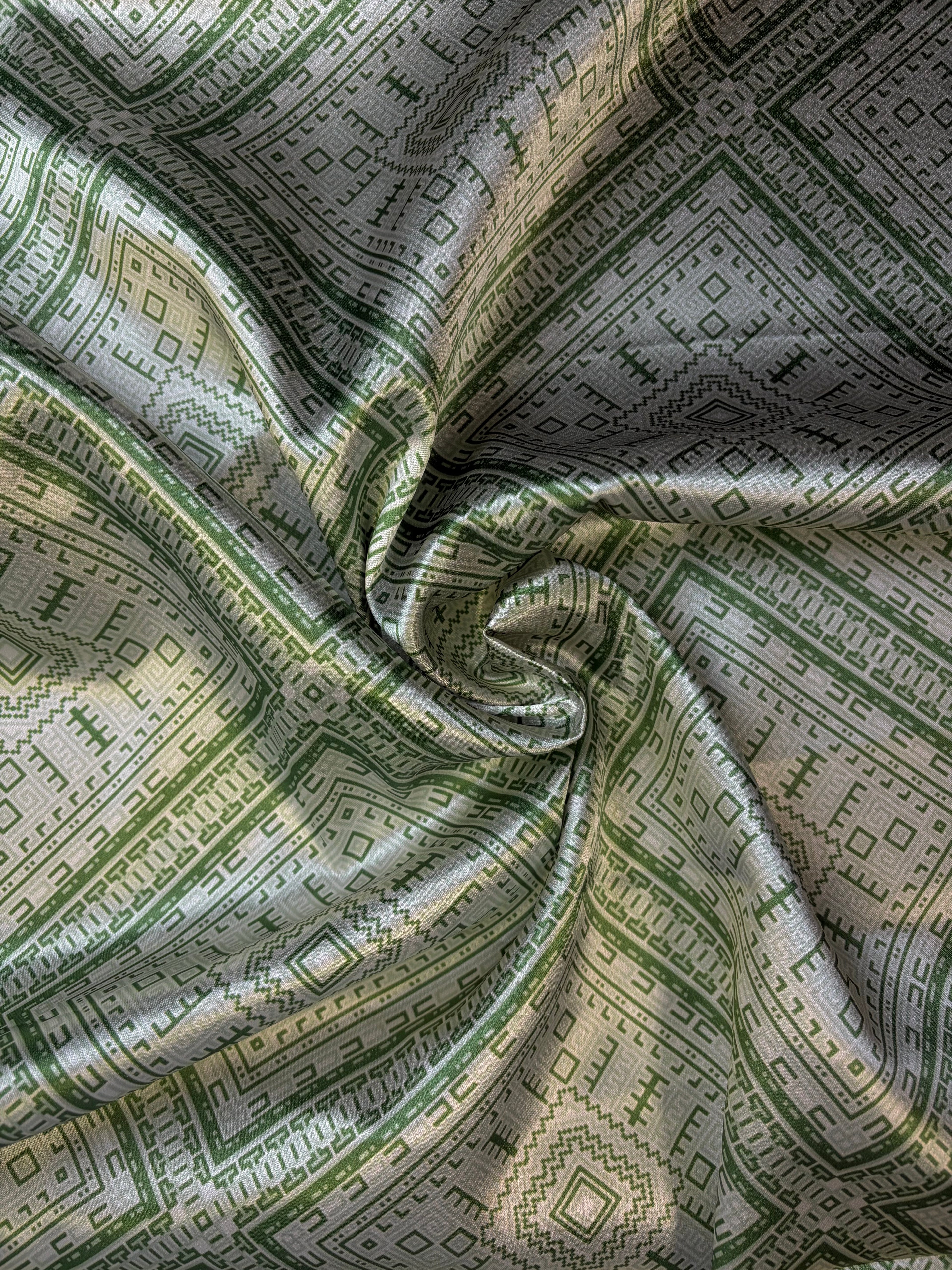Green Banana Charmeuse
