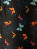 Dark Butterflies Charmeuse